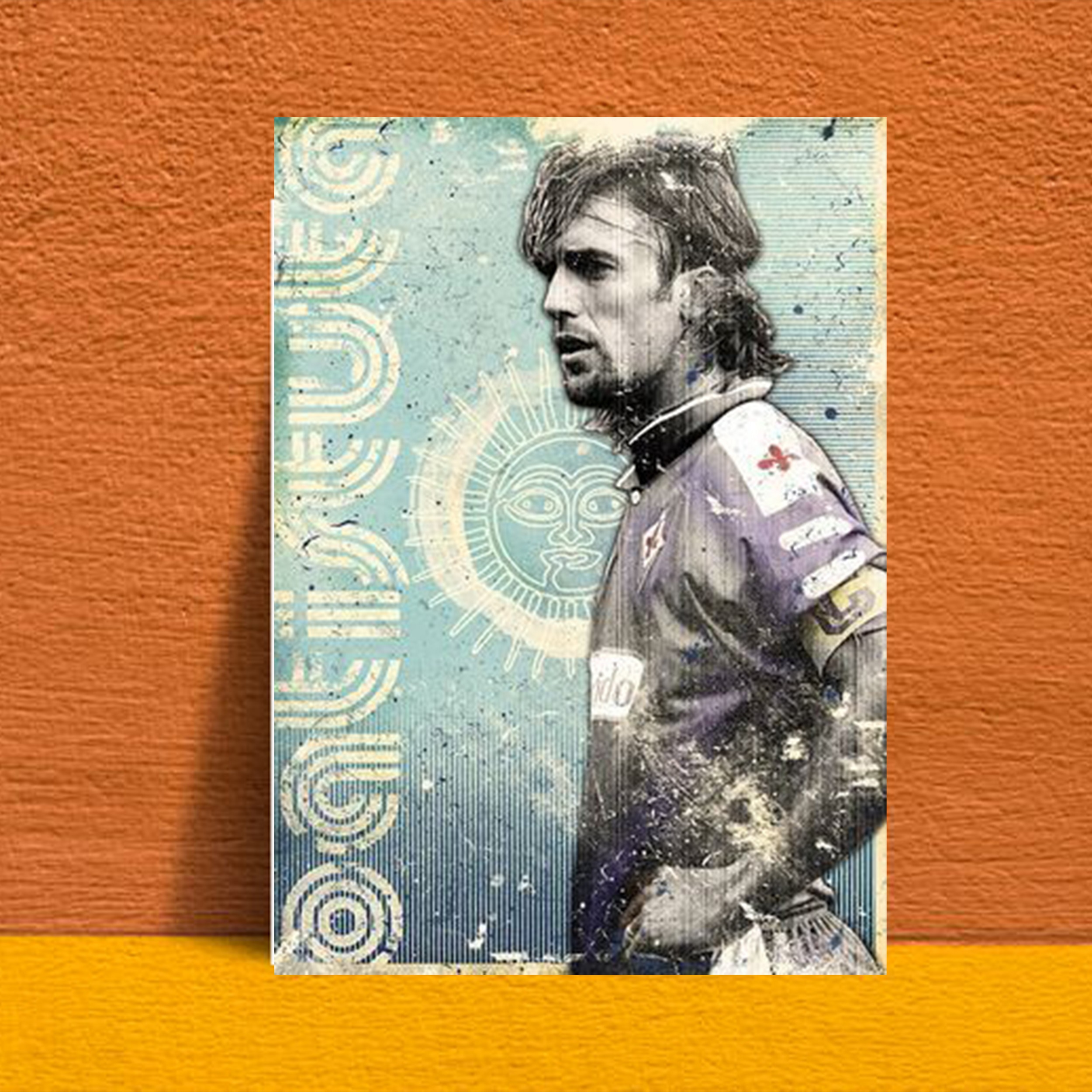 تابلو شاسی طرح پوستر ورزشی مدل باتیستوتا کد FS58