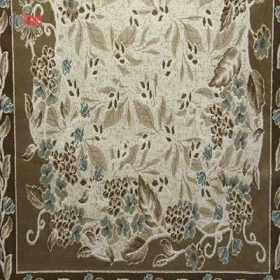 فرش ماشینی زمرد مشهد طرح 1725 زمینه آبی