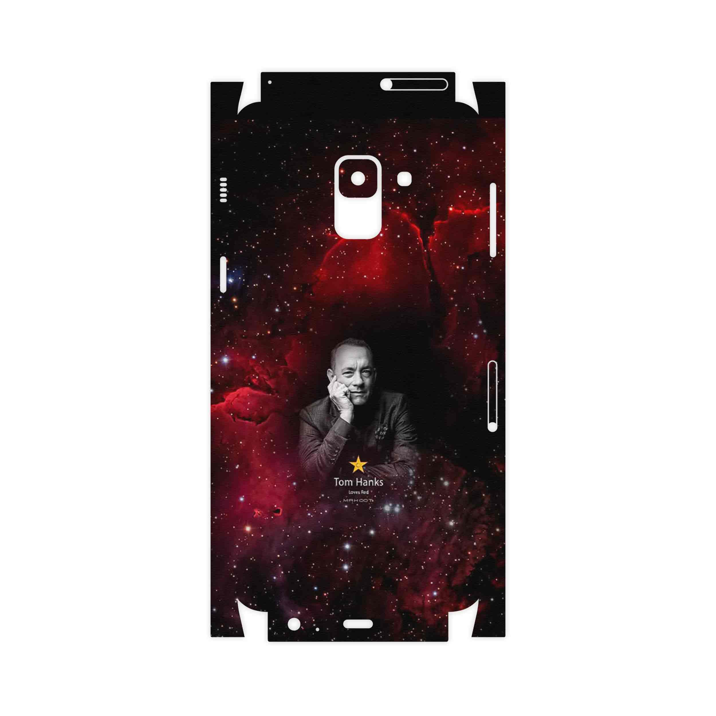 برچسب پوششی ماهوت مدل Tom Hanks-FullSkin مناسب برای گوشی موبایل سامسونگ Galaxy A8 2018