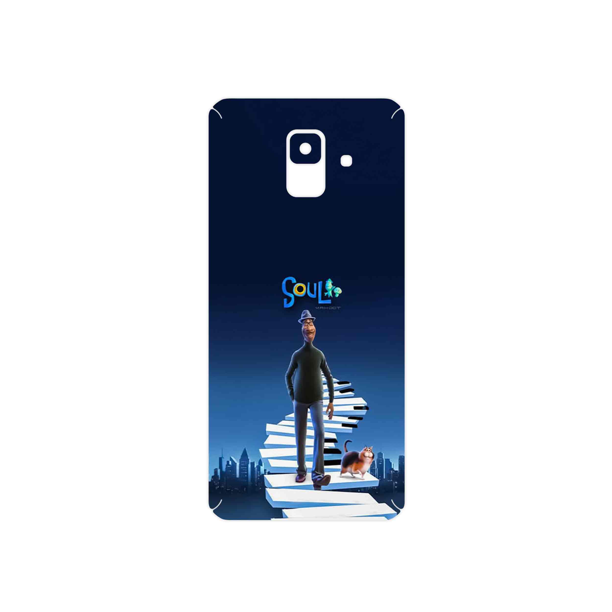 برچسب پوششی ماهوت مدل soul مناسب برای گوشی موبایل سامسونگ Galaxy A6 2018