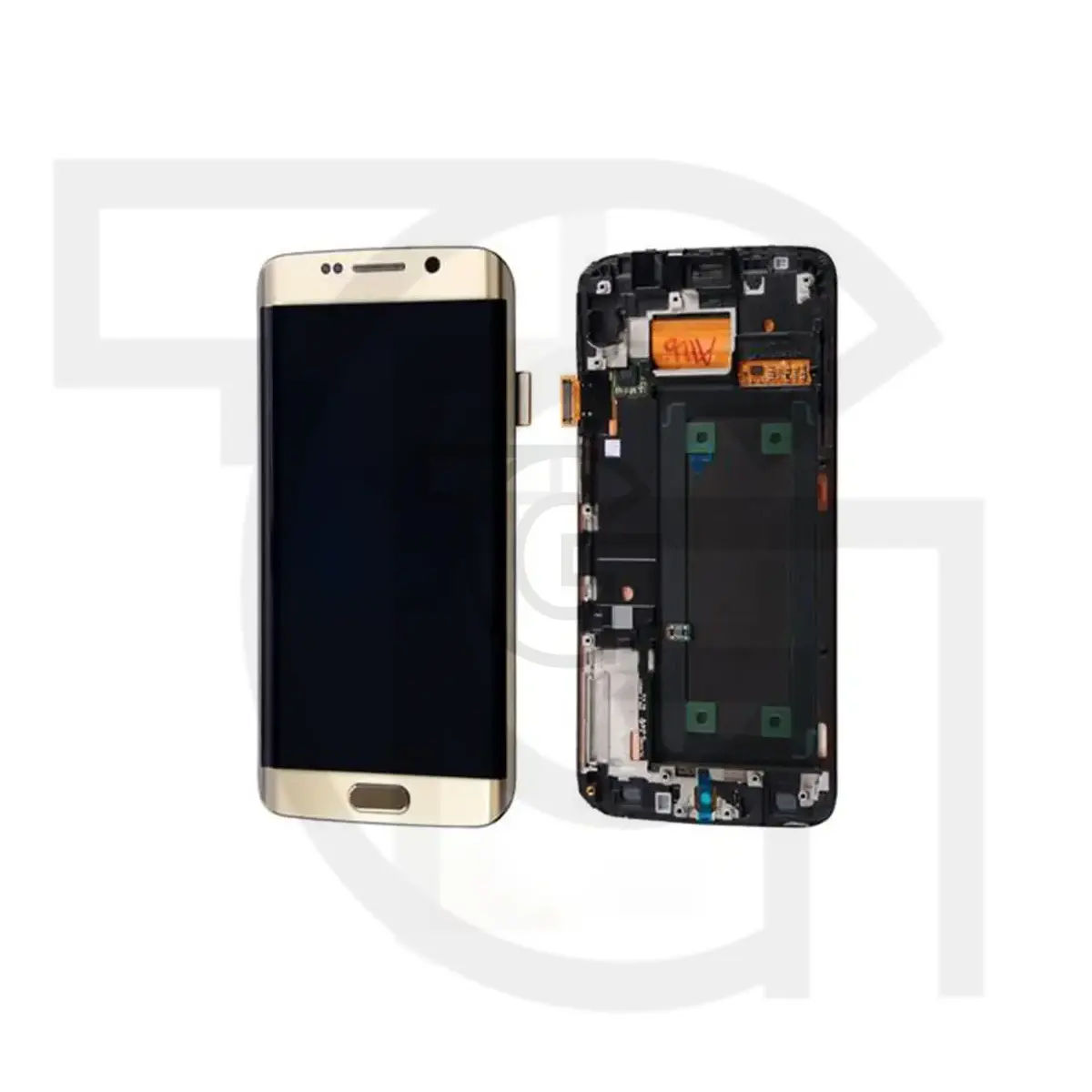 السیدی سامسونگ (گلد)(بافریم)(شرکتی) LCD Samsung Galaxy S6 edge