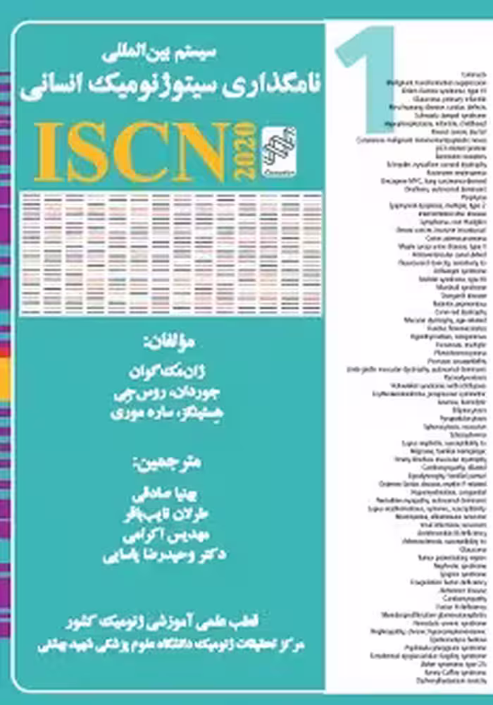 سیستم بین المللی نامگذاری سیتوژنتیک انسانی ISCN