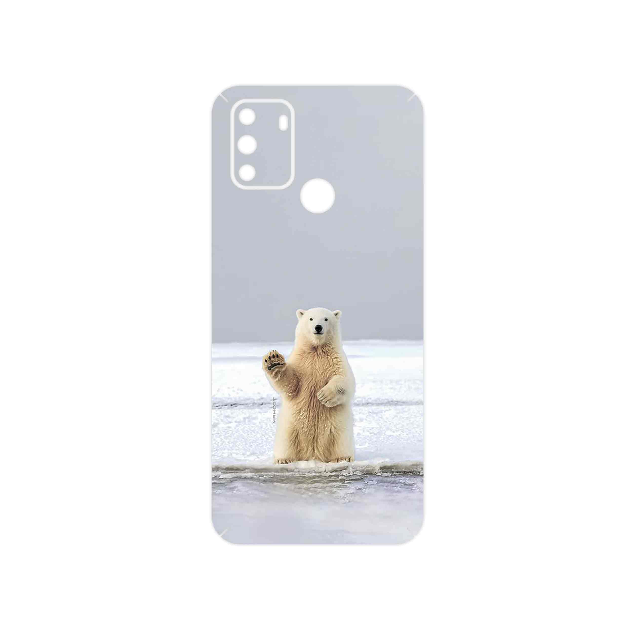 برچسب پوششی ماهوت مدل Polar_bear مناسب برای گوشی موبایل جی پلاس S10 2022