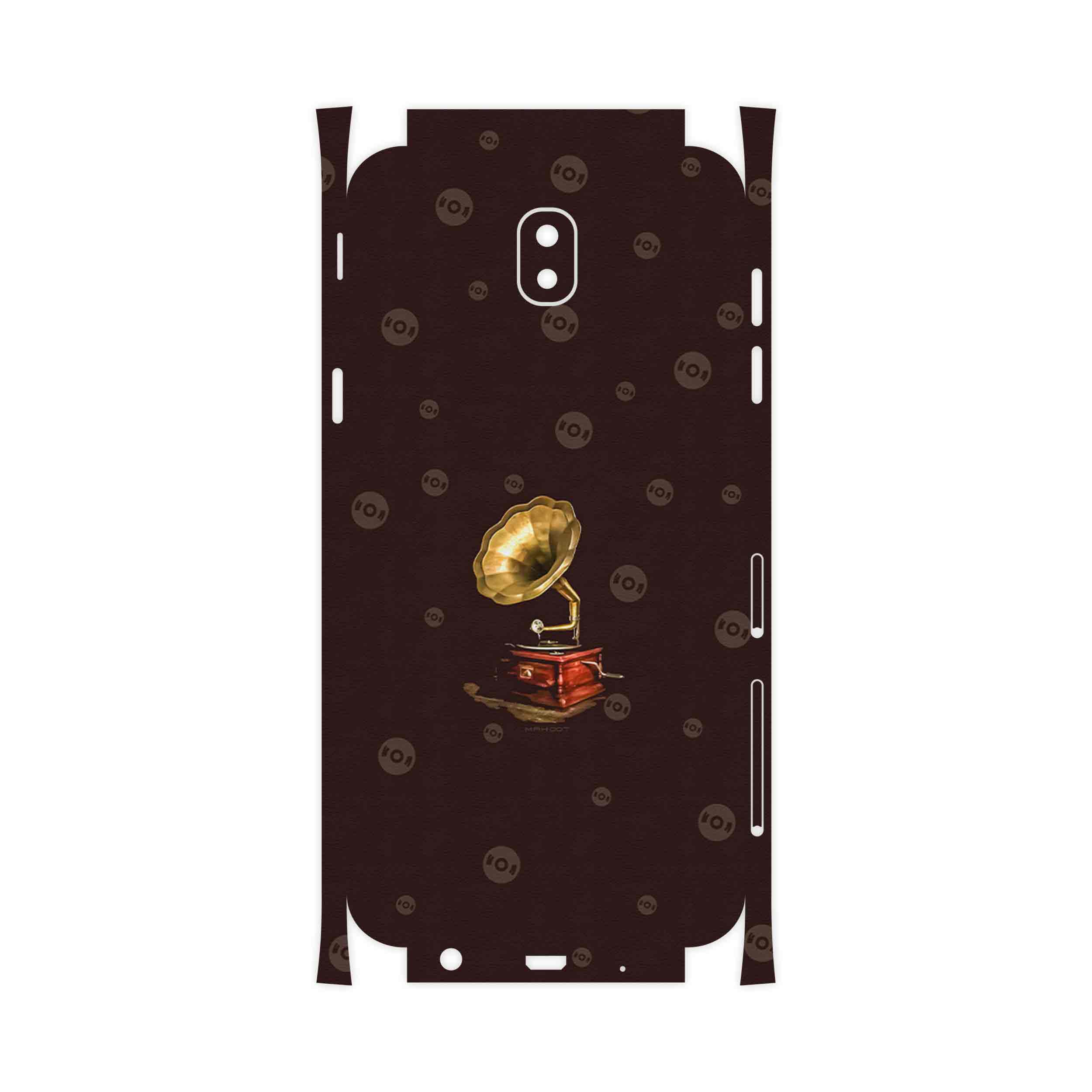 برچسب پوششی ماهوت مدل Gramophone Nostalgia-FullSkin مناسب برای گوشی موبایل سامسونگ Galaxy J5 Pro