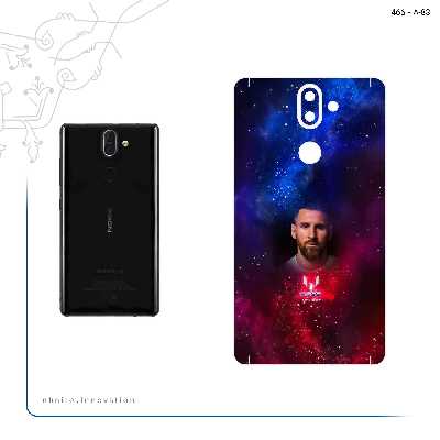 برچسب پوششی ماهوت مدل Lionel Messi 1 مناسب برای گوشی موبایل نوکیا 8 Sirocco