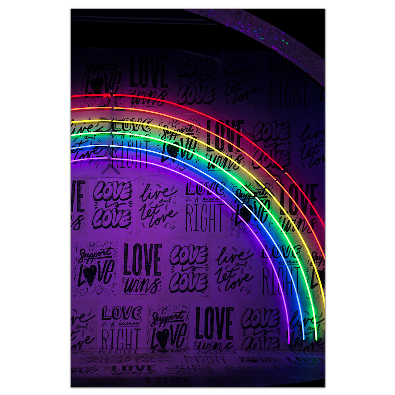 تابلو شاسی طرح بنفش کد 562