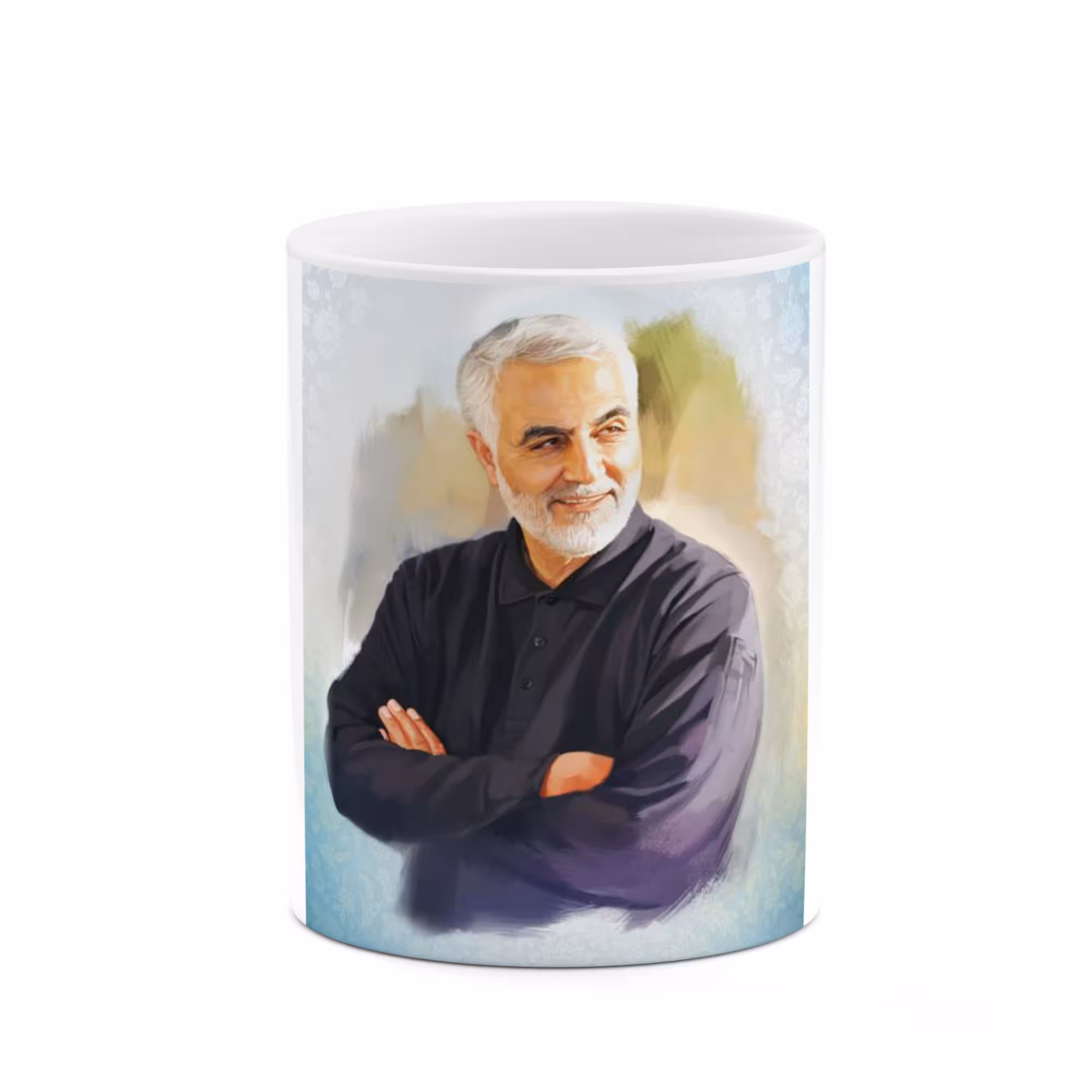 ماگ طرح سردار شهید حاج قاسم سلیمانی  مدل mgp11687