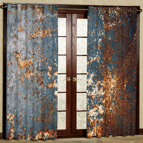 پرده مدل مخمل پانچی کد 6821 سایز 280x140 سانتی متر