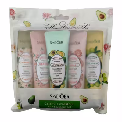 کرم مرطوب کننده سادور مدل FLOWER &amp; FRUIT وزن 30 گرم بسته 5 عددی