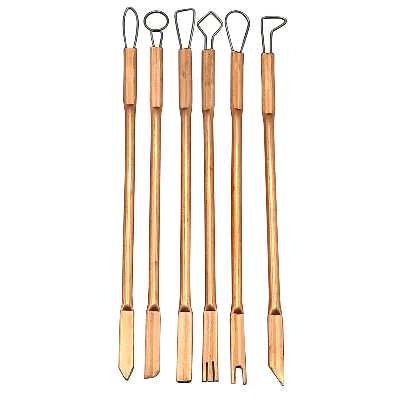 ابزار سفالگری کد 100024 بسته 6 عددی