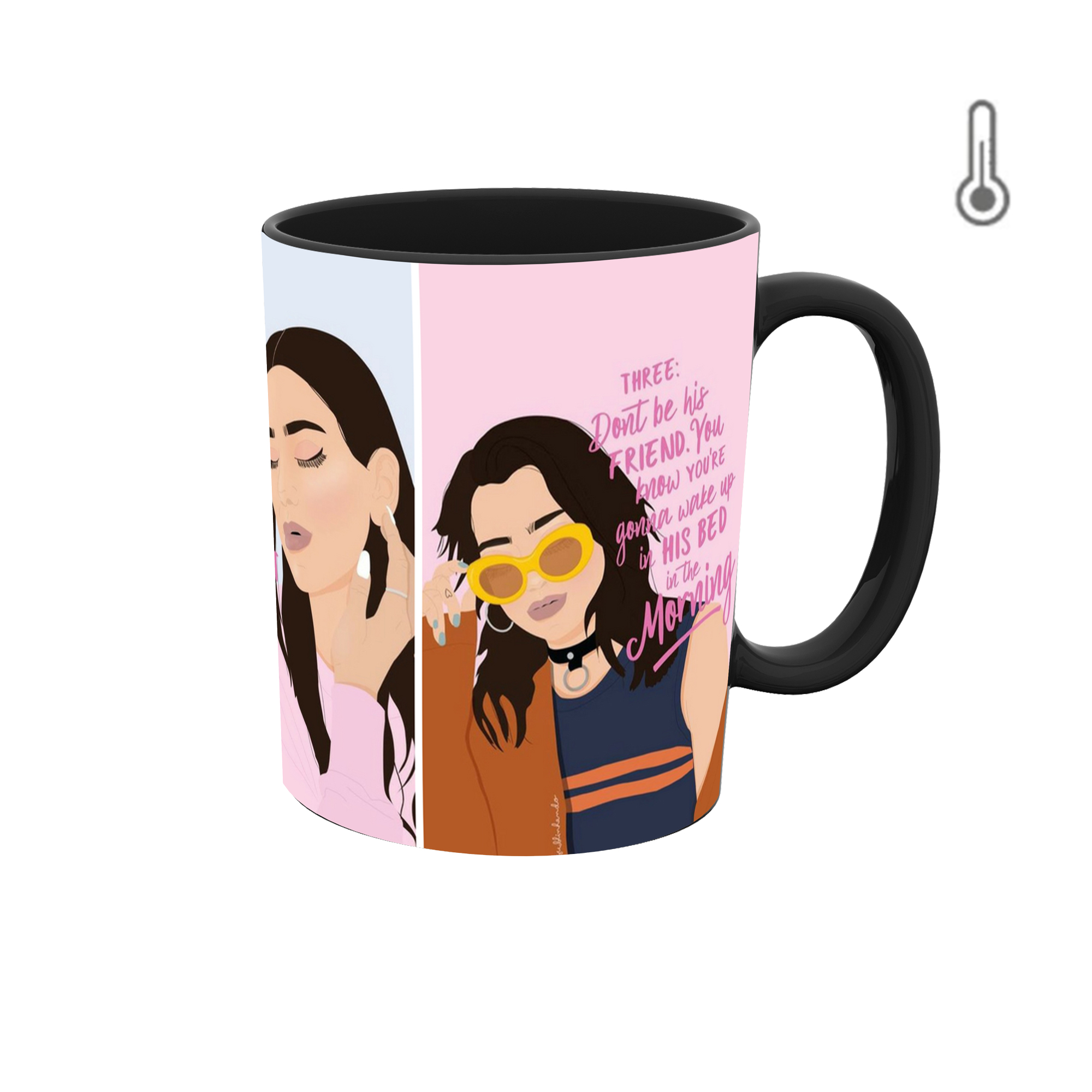 ماگ حرارتی طرح دوا لیپا Dua Lipa 