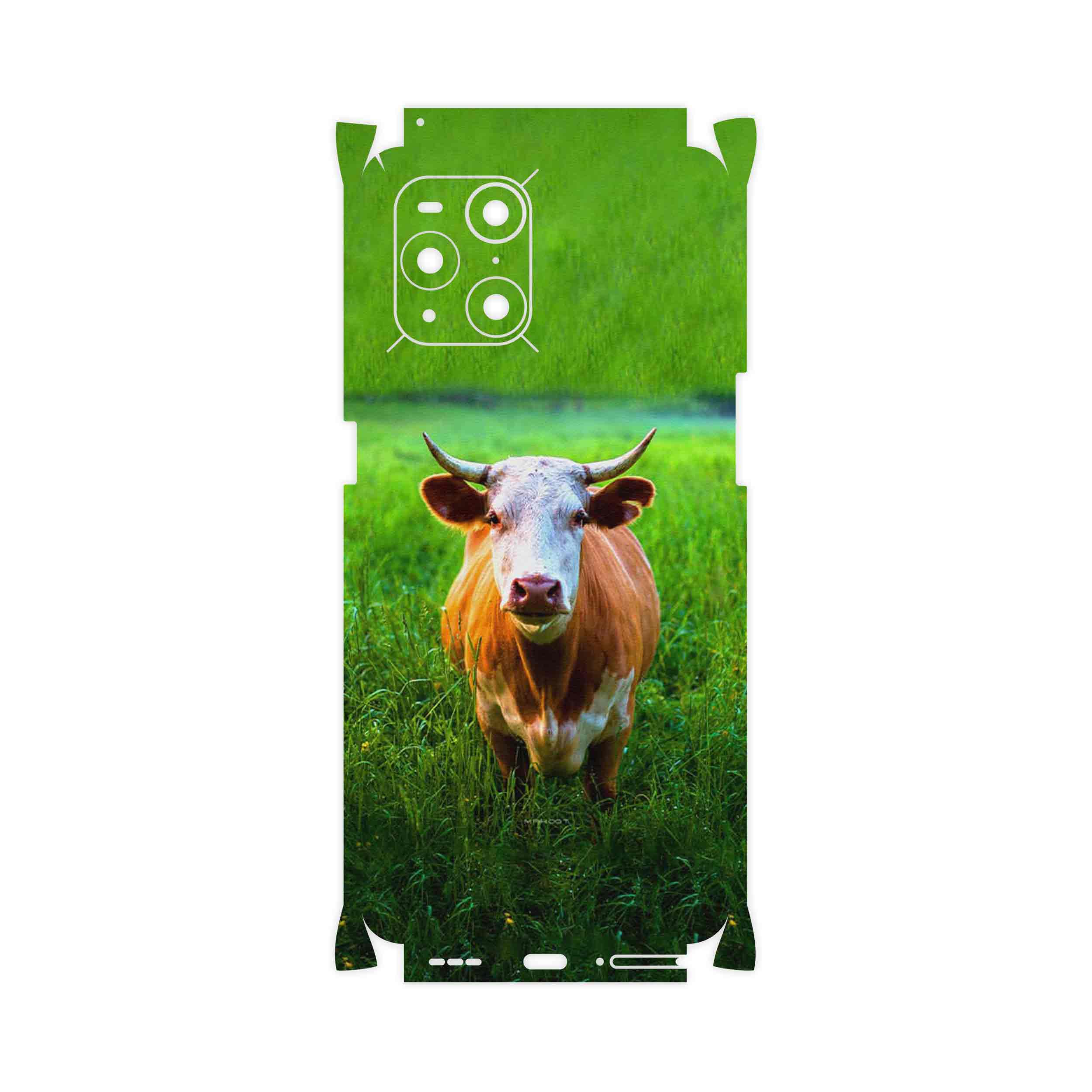 برچسب پوششی ماهوت مدل Cow-FullSkin مناسب برای گوشی موبایل اپو Find X3 Pro