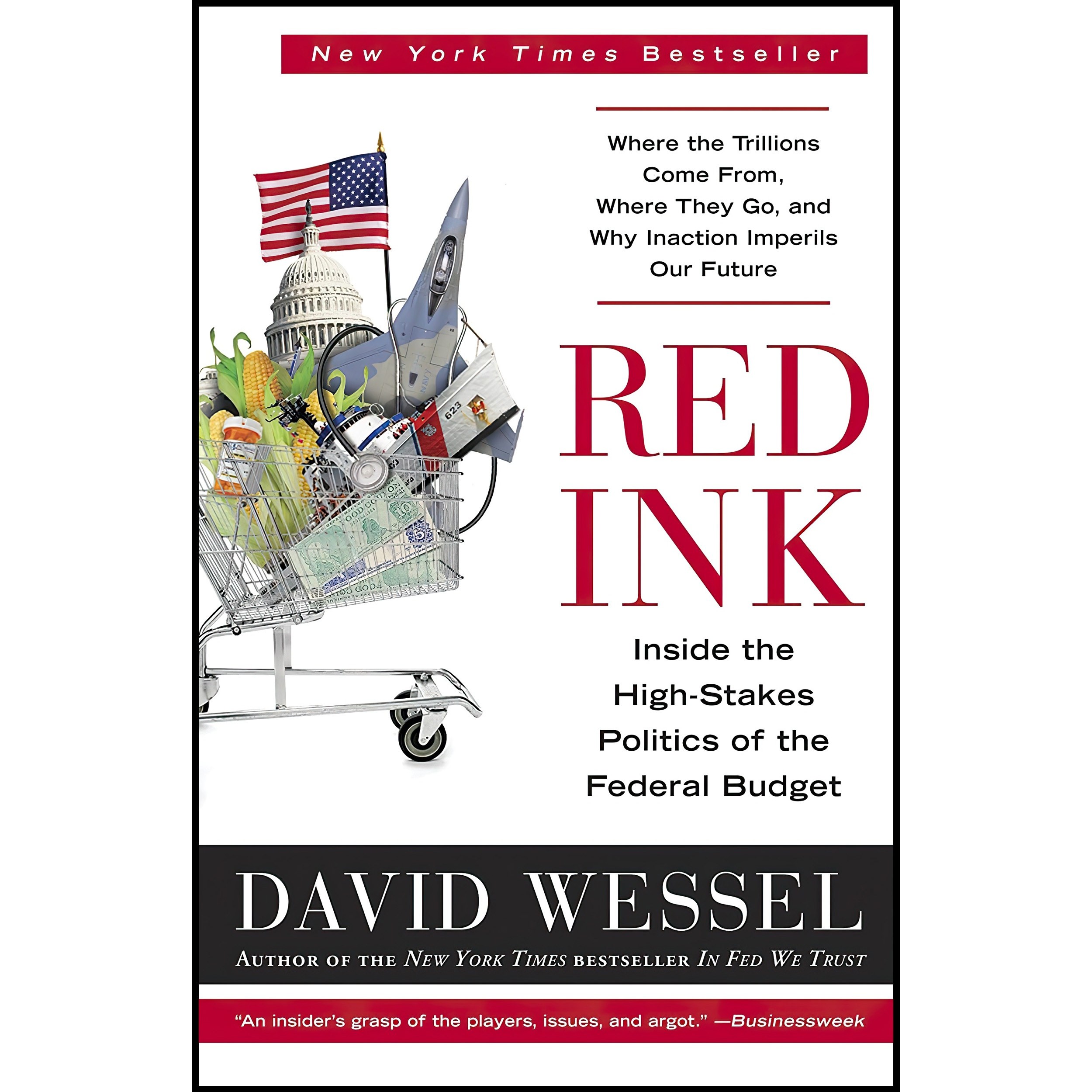کتاب زبان اصلی Red Ink اثر David Wessel انتشارات Currency