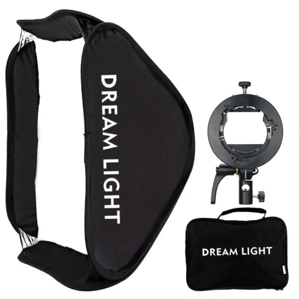 سافت‌باکس فلاش اکسترنال دریم لایت Dream Light 50×50 cm Softbox