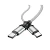 کابل USB-C به USB-C هوکو مدل X50 100W طول 1 متر