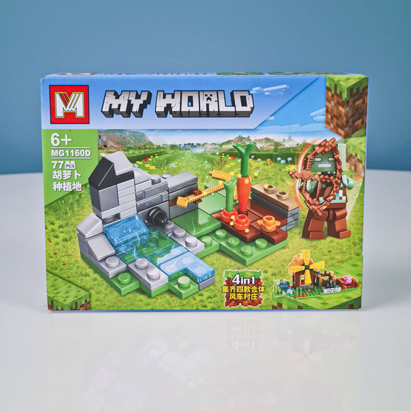 اسباب بازی لگو ماینکرفت 77 تکه کد MG1160D