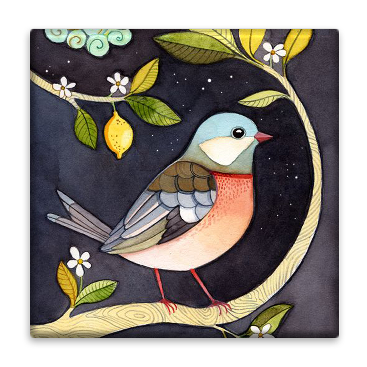 زیر لیوانی  مدل پرنده کد    3884636_2055