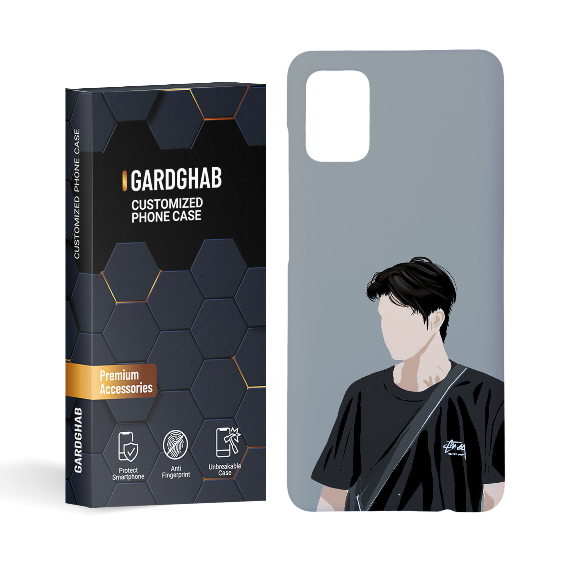  کاور گارد قاب مدل پسرانه مناسب برای گوشی موبایل سامسونگ galaxy a51