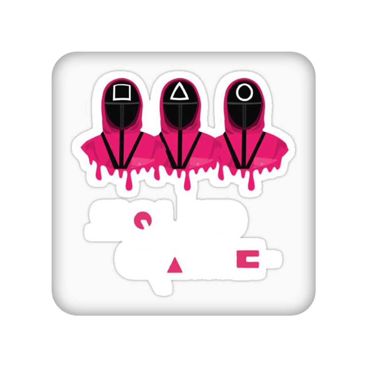 زیر لیوانی مدل Squid Game کد 2289