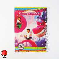 دفتر نقاشی 50 برگ سیمی طرح آرزوی اژدها آپادانا