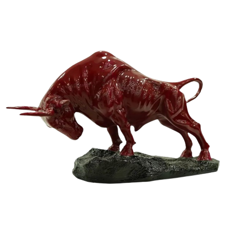 مجسمه فوق العاده لاکچری طرح بوفالو