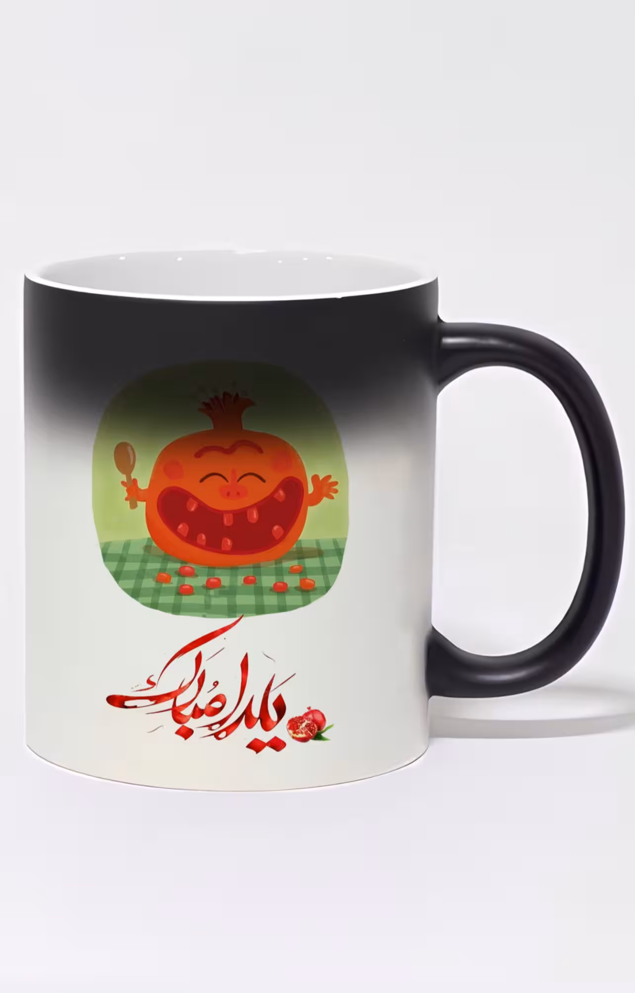 ماگ حرارتی طرح شب یلدا مبارک کد 10357