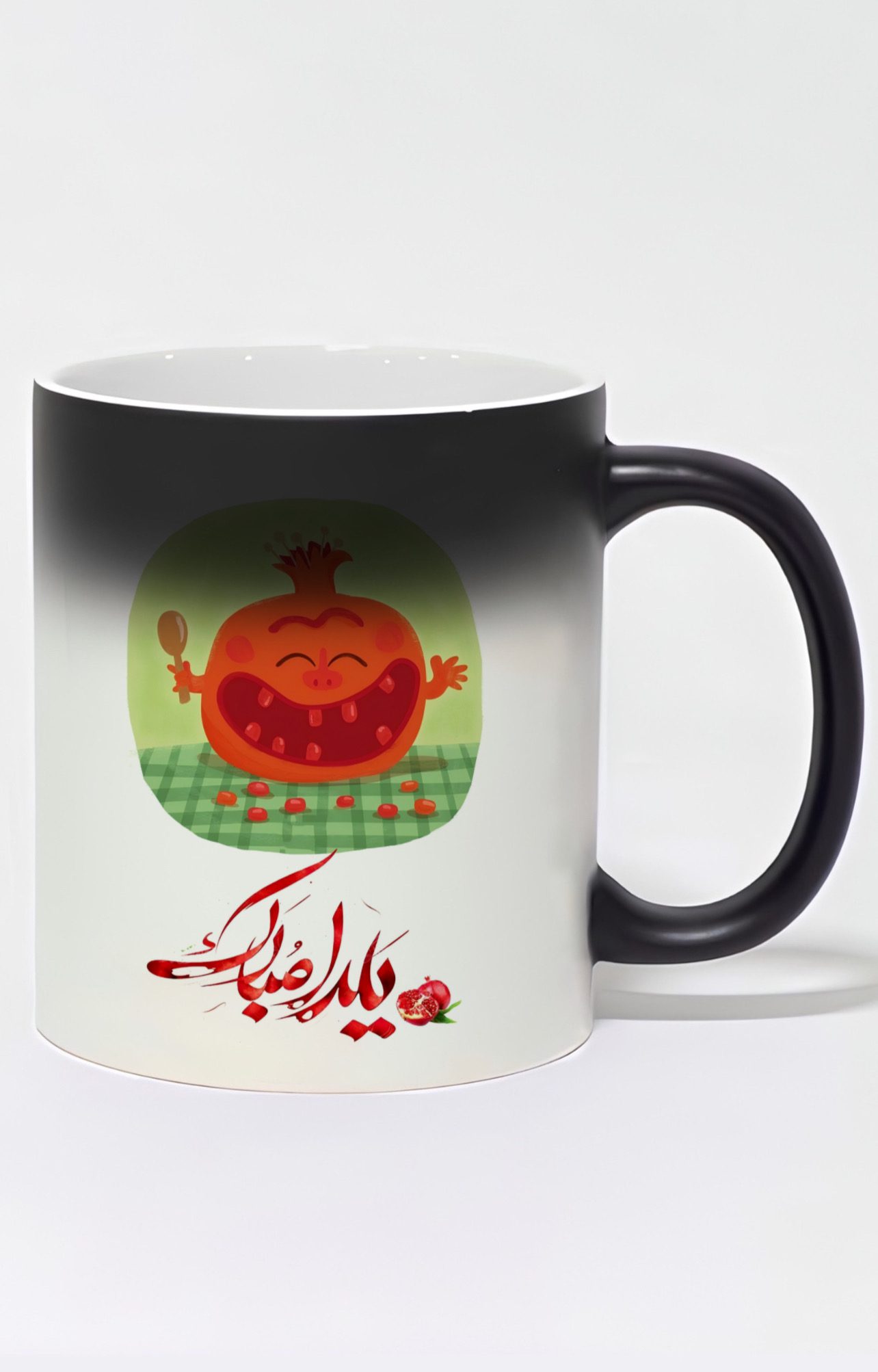 ماگ حرارتی طرح شب یلدا مبارک کد 10357