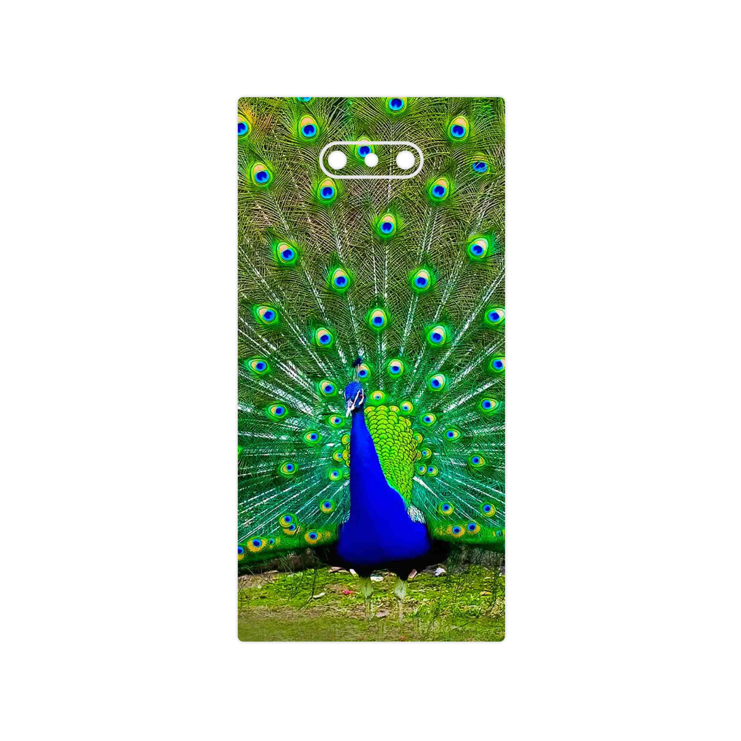 برچسب پوششی ماهوت مدل Peacock مناسب برای گوشی موبایل ریزر Phone 2