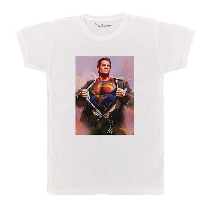 تی شرت بچگانه پرمانه طرح superman کد pmt.2866