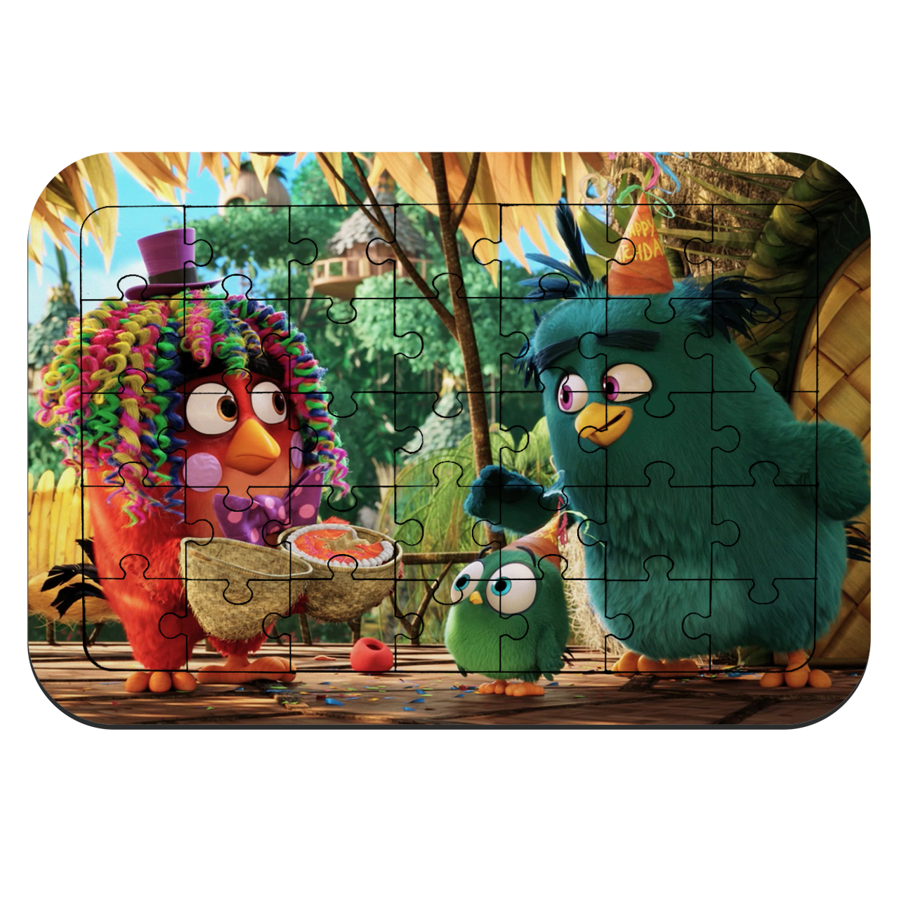 پازل 35 تکه طرح پرندگان خشمگین مدل NI975