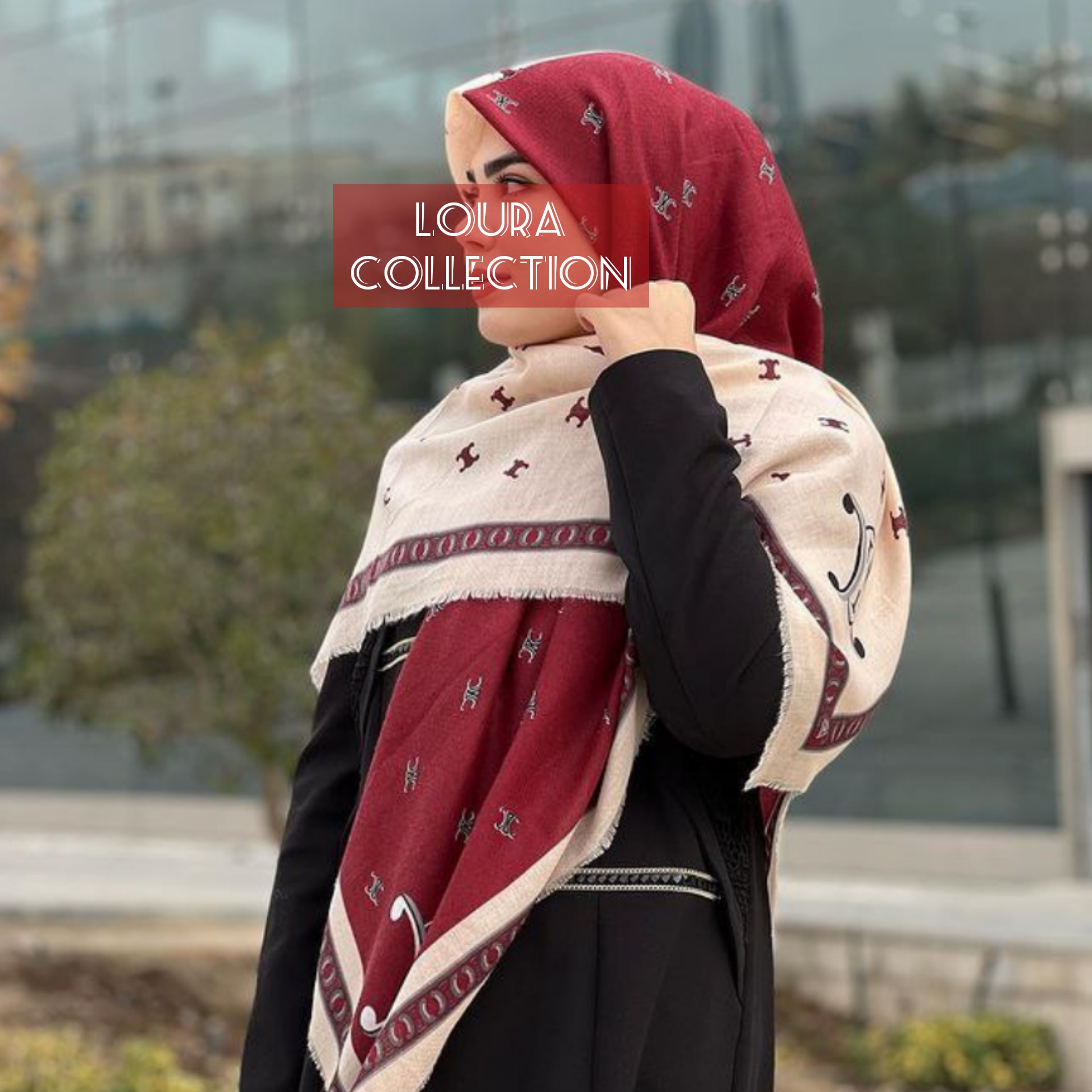 روسری نخ پنبه وارداتی