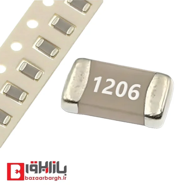 خازن 10 نانو فاراد SMD 1206