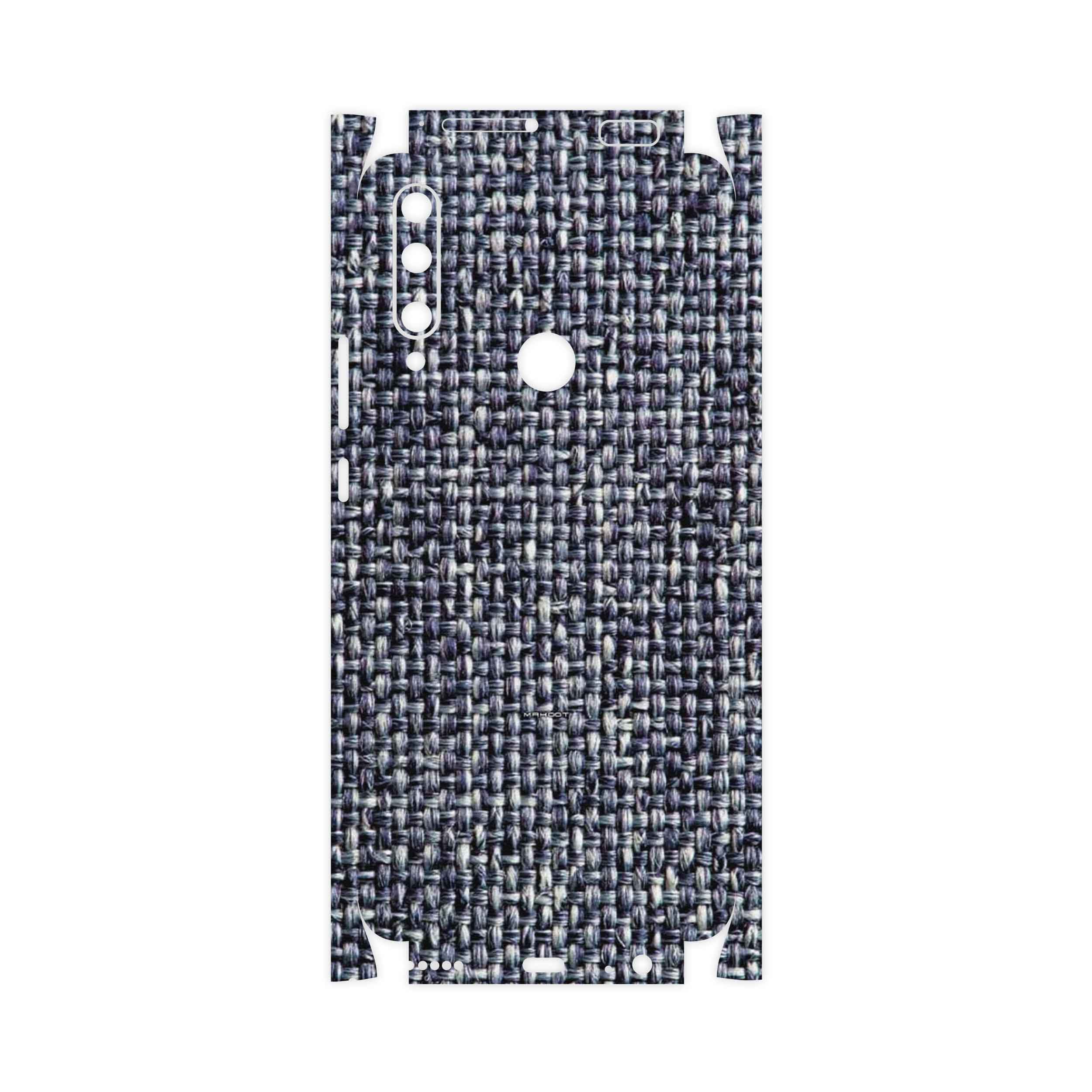 برچسب پوششی ماهوت مدل Fabric Texture 6-FullSkin مناسب برای گوشی موبایل آنر 9X