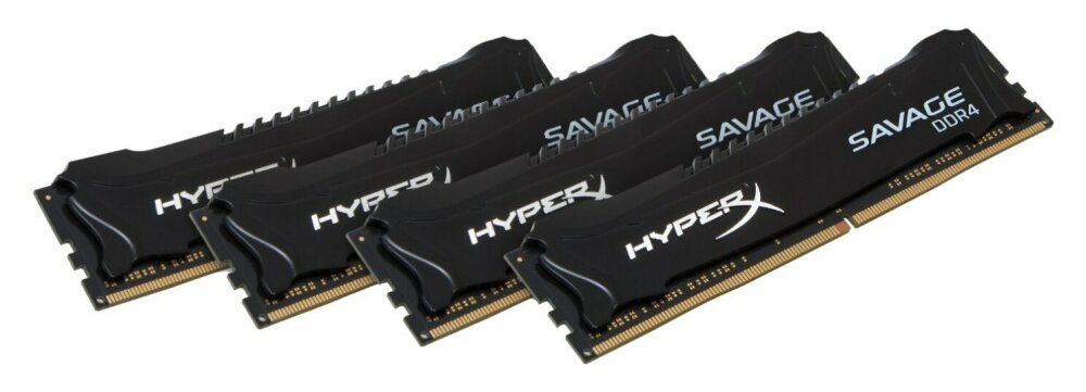 رم کینگستون HyperX SAVAGE 32GB 8GBx4 3000Mhz CL14 DDR4