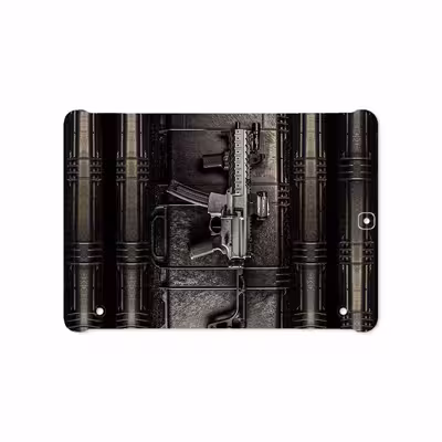 برچسب پوششی ماهوت مدل Gun مناسب برای تبلت سامسونگ Galaxy Tab S2 9.7 2015 T815