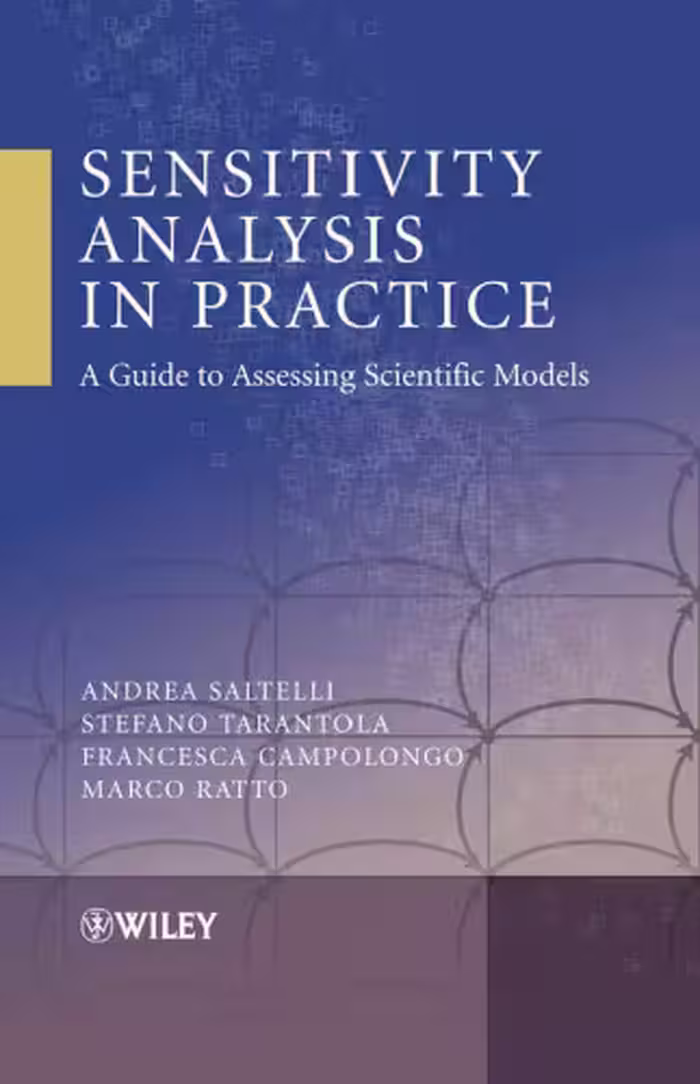 خرید و دانلود نسخه کامل کتاب Sensitivity Analysis in Practice: A Guide to Assessing Scientific Models