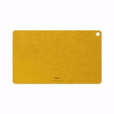 برچسب پوششی ماهوت مدل Mustard-Leather مناسب برای تبلت سامسونگ Galaxy Tab A 10.1 2019 T515