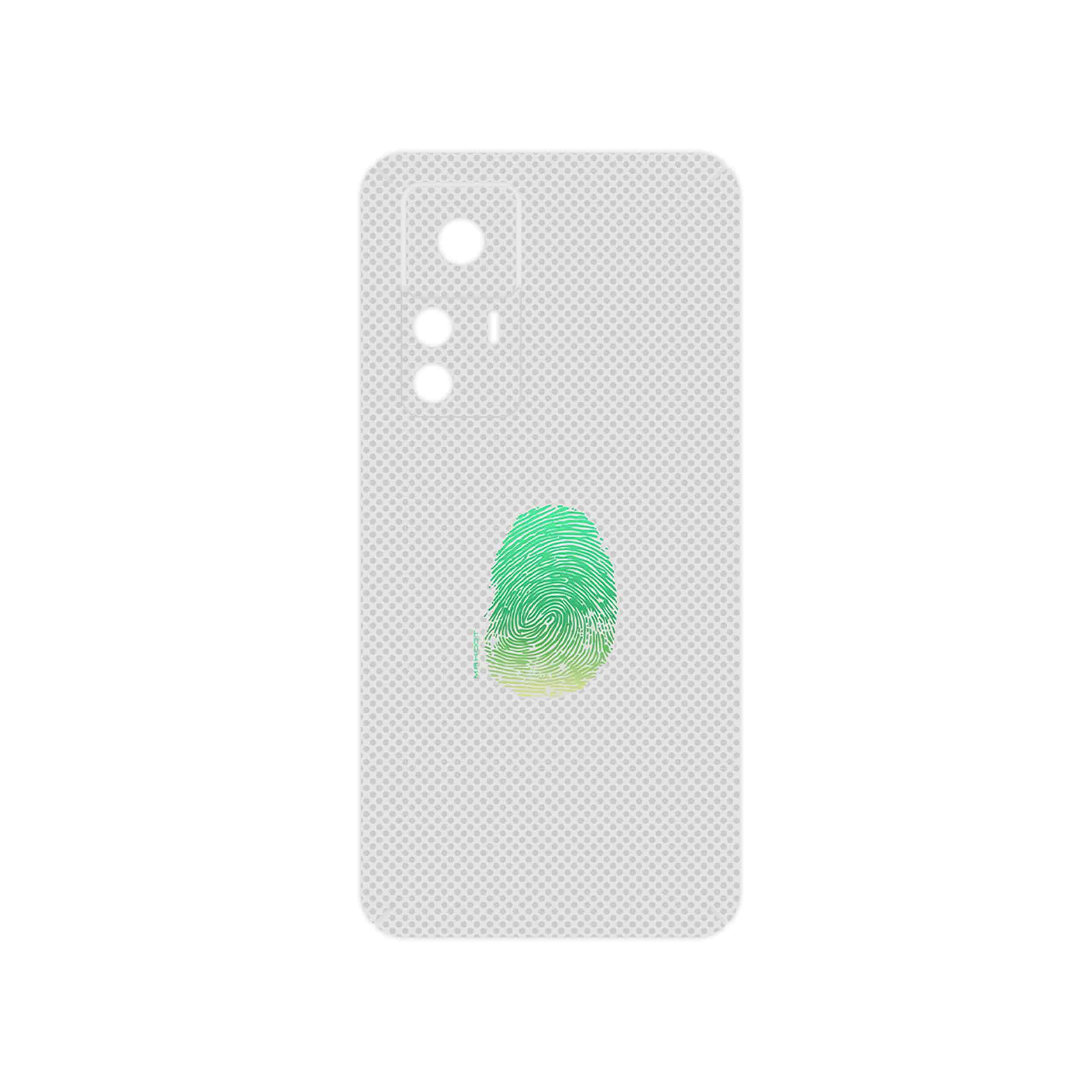 برچسب پوششی ماهوت مدل Minimal Fingerprint مناسب برای گوشی موبایل شیائومی 12T