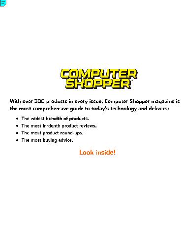 خرید و دانلود نسخه کامل کتاب Computer Shopper (May 2006) | الی فایل | مرجع خرید و فروش فایل