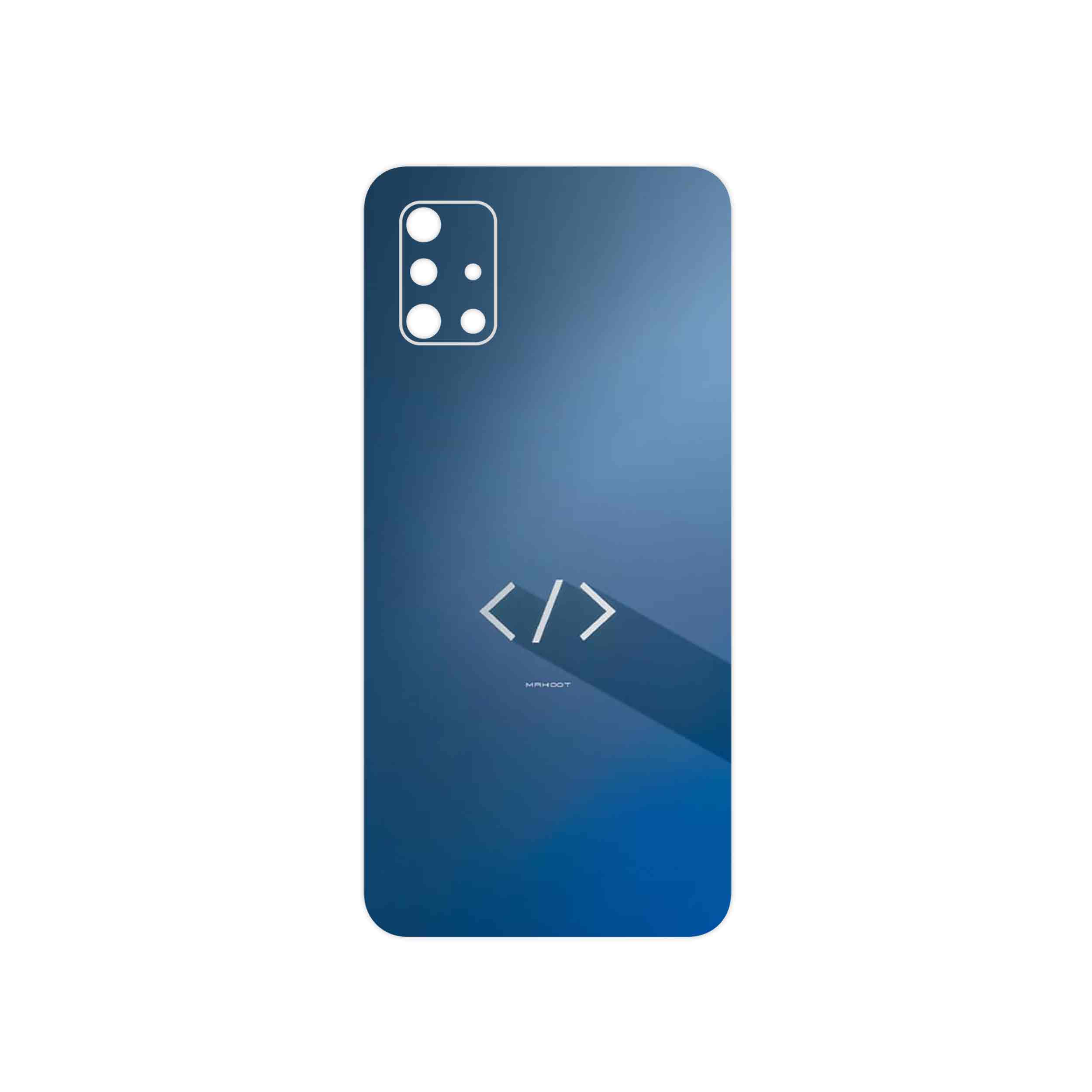 برچسب پوششی ماهوت مدل Minimal Coding icon مناسب برای گوشی موبایل سامسونگ Galaxy A51