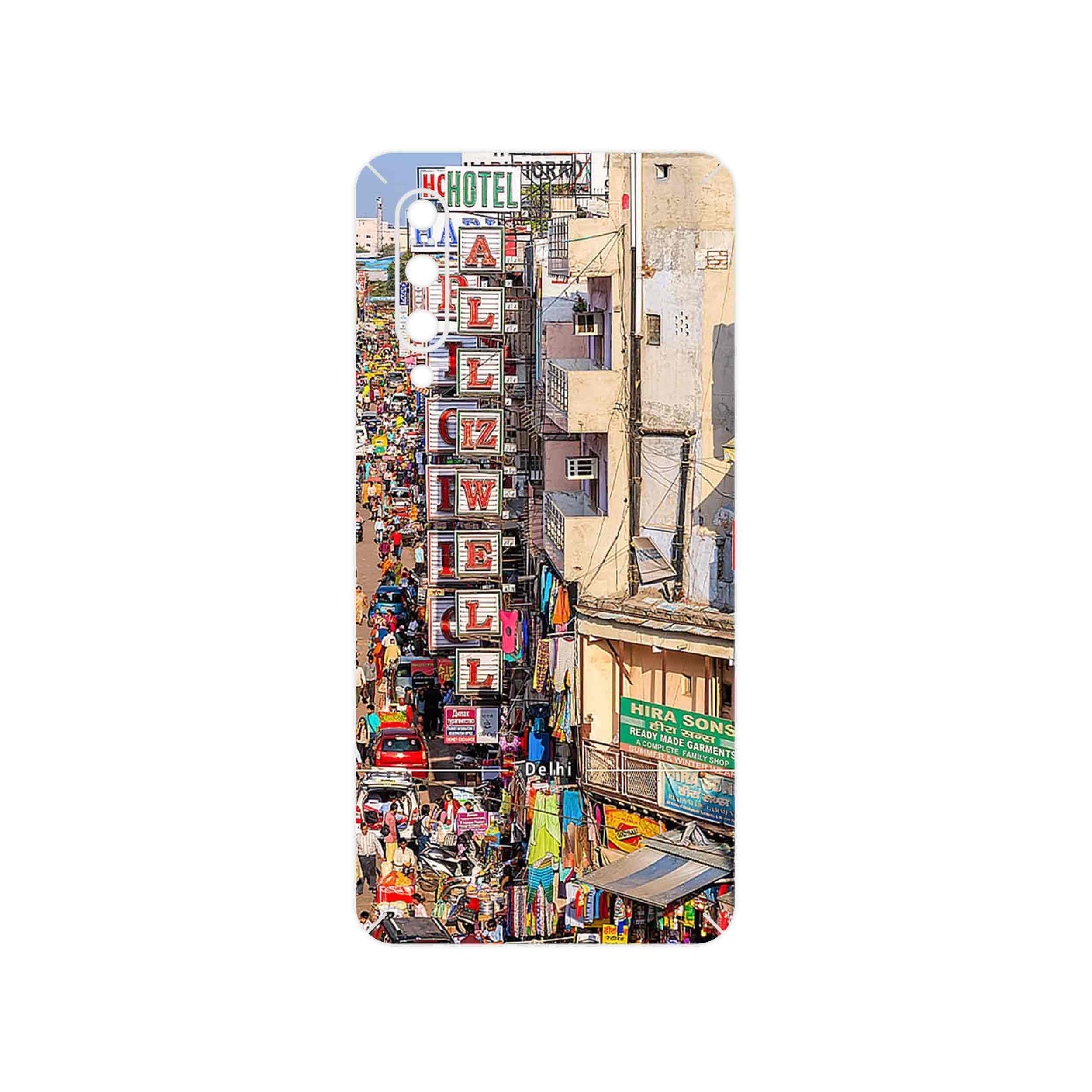 برچسب پوششی ماهوت مدل City of Delhi مناسب برای گوشی موبایل شیائومی Mi 9