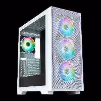 کیس کامپیوتر مستر تک مدل هانتر ایکس MASTER TECH HUNTER X GAMING WHITE - بفی کالا | تجربه جدید خرید لپ تاپ