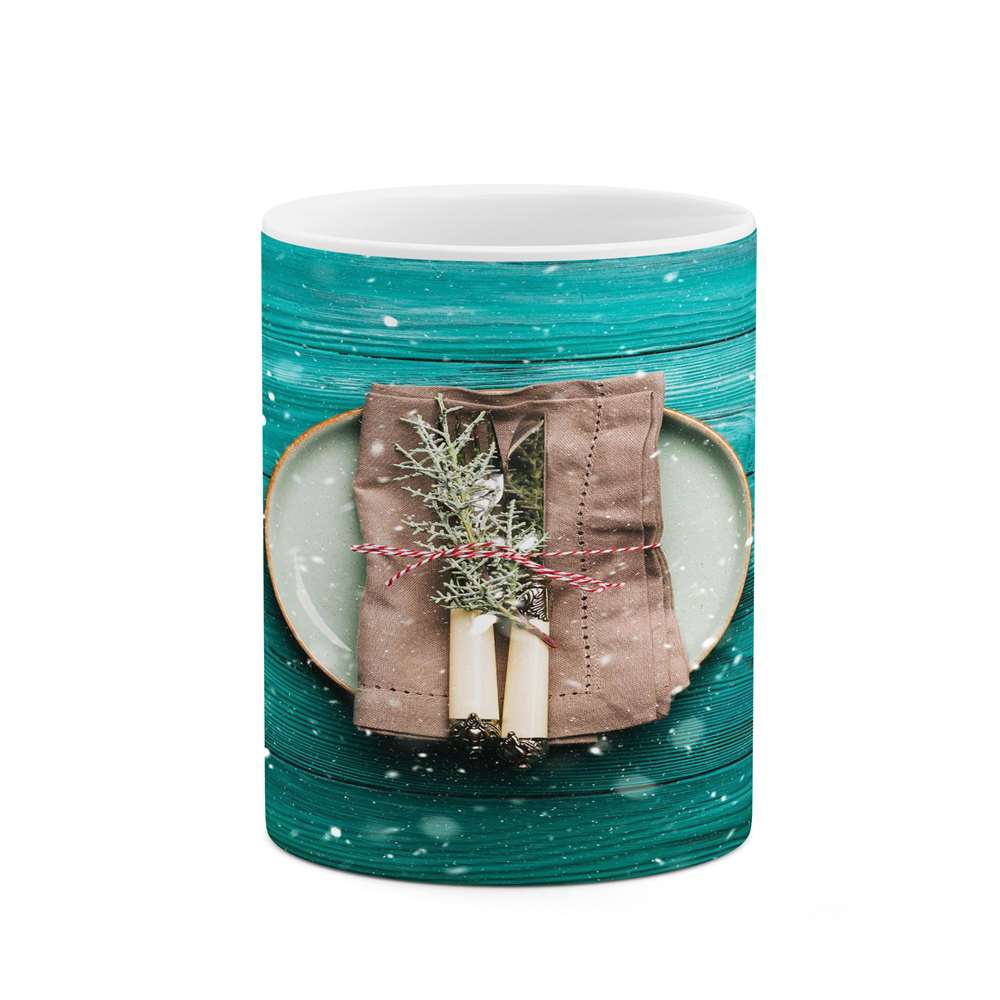 ماگ کاکتی طرح کریسمس مدل mgs17079