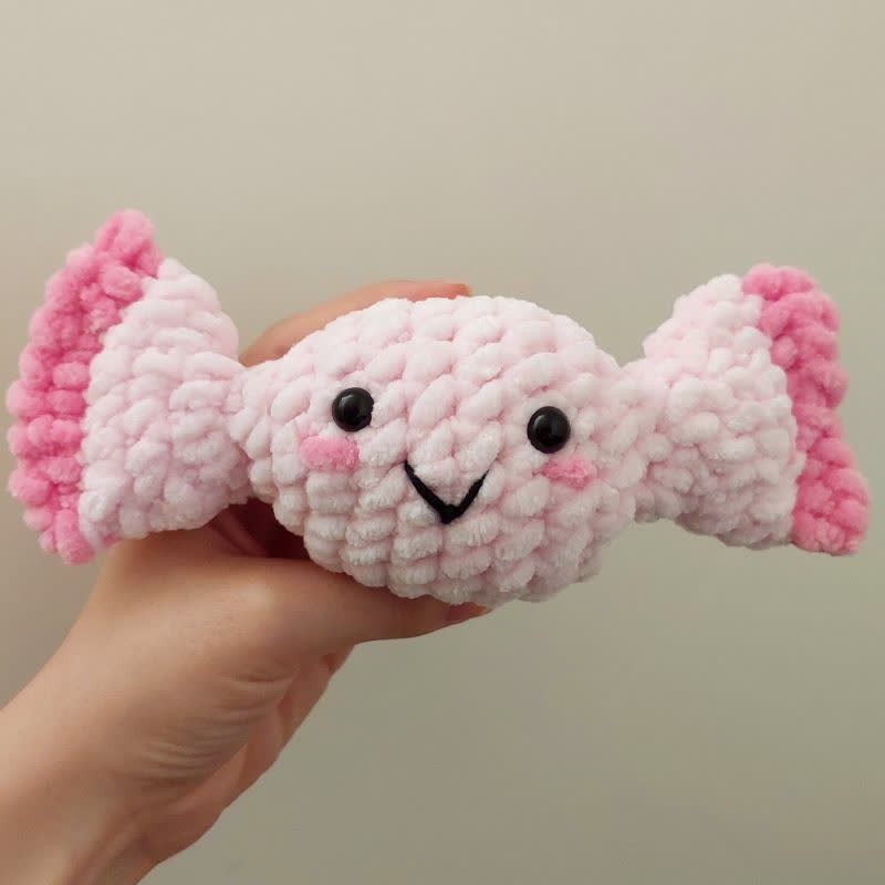 عروسک گیفت شکلات بافت کاردست 