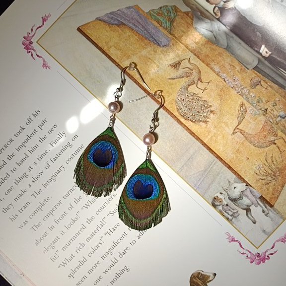 گوشواره طاووس 5