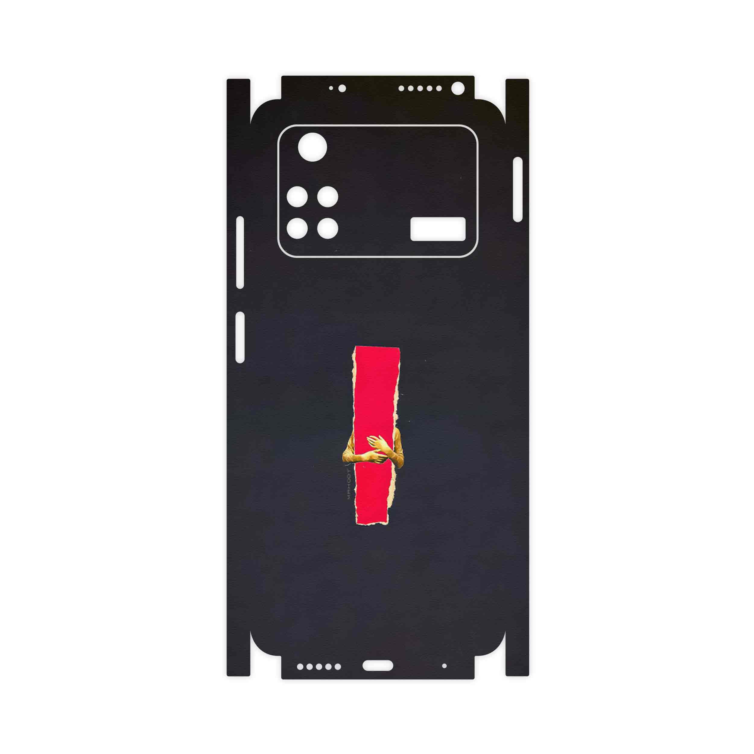 برچسب پوششی ماهوت مدل Collage of Embrace-FullSkin مناسب برای گوشی موبایل شیائومی Poco M4 Pro 4G