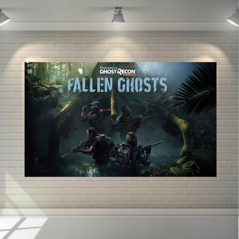 تابلو شاسی مدل گیم سرزمین وحشی - TOM CLANCYS کد SDB508 | دنیای قاب