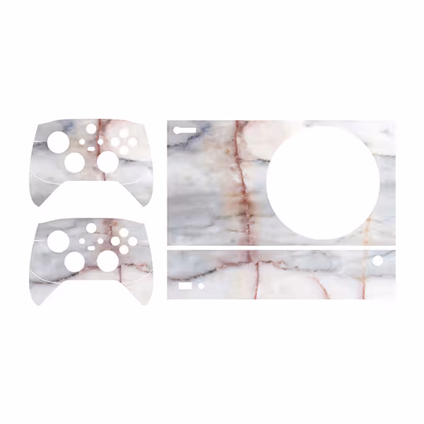 برچسب کنسول بازی ایکس باکس series s مدل marble کد50 مجموعه 4 عددی