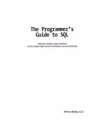 خرید و دانلود نسخه کامل کتاب The Programmer’s Guide to SQL