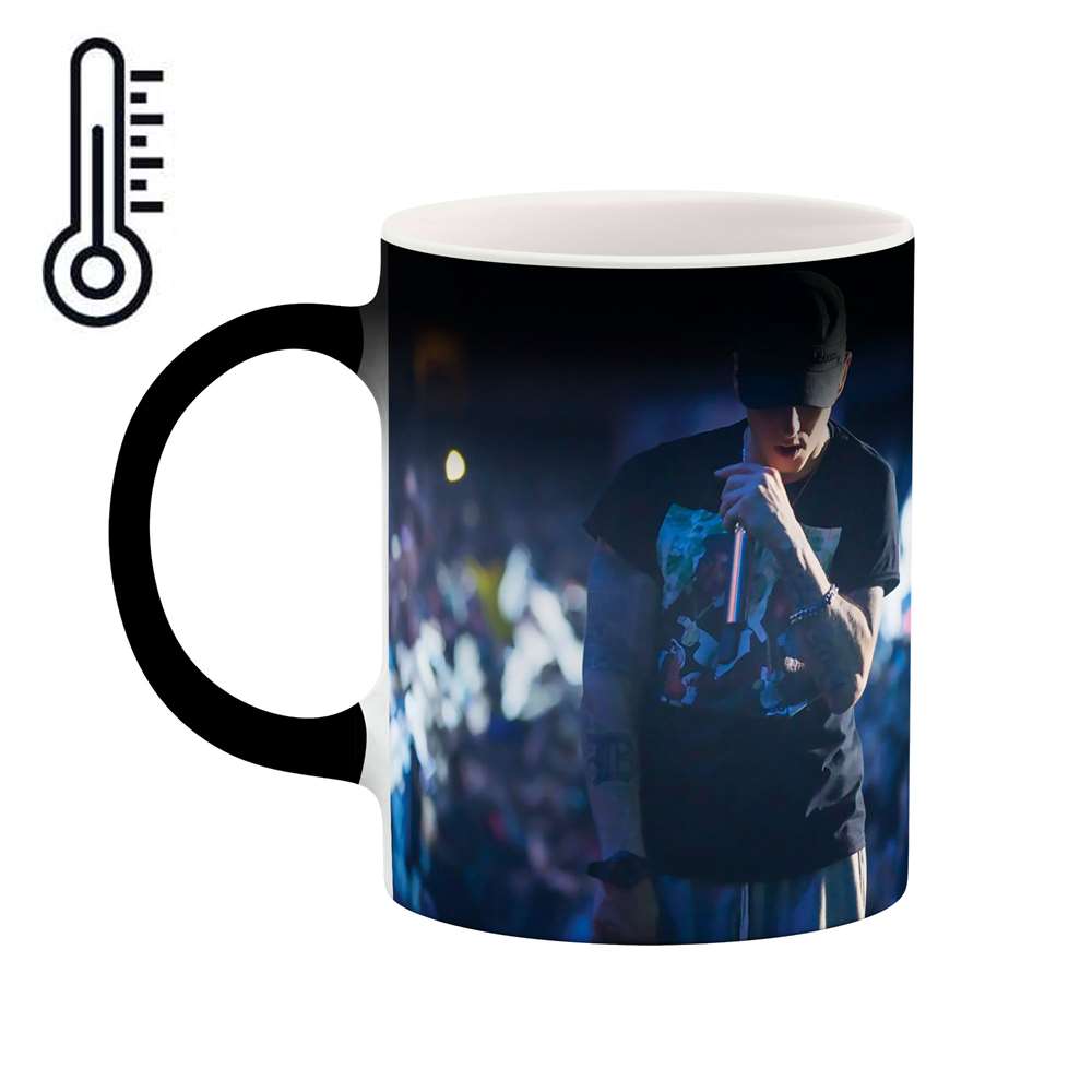 ماگ حرارتی طرح رپر EMINEM مدل mgph10358